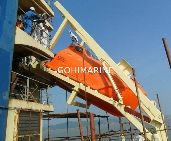 CCS, BV, ABS, RMRS, Wheelmark SOLAS Approved 5.9m 26 Persons GRP Freefall Lifeboats