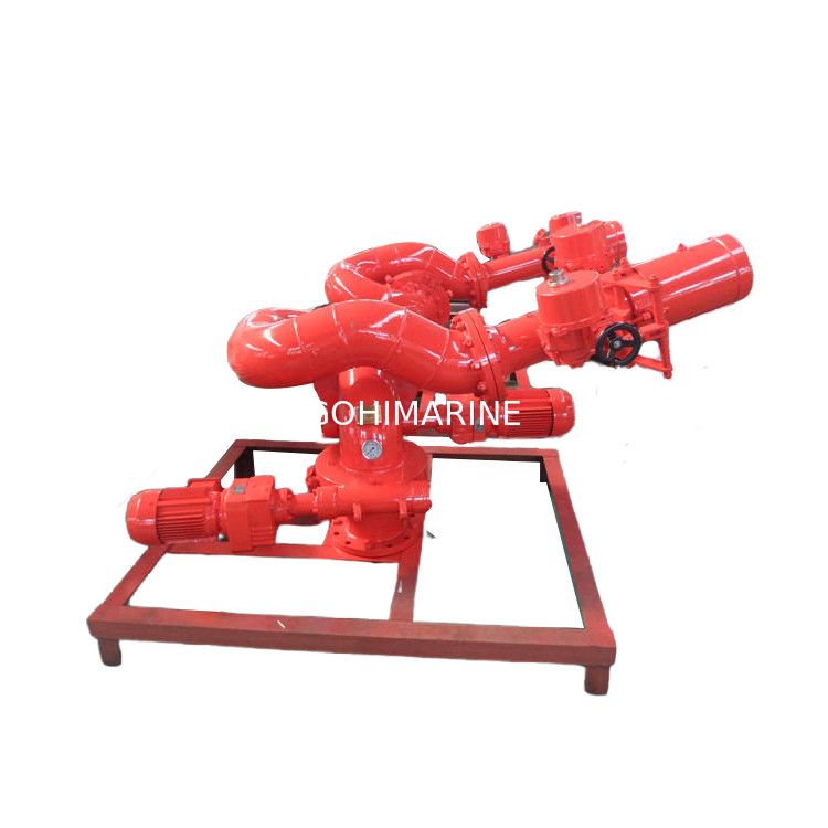 CCS, BV Approved Electrical Remote Control Fire Fighting Water Monitor Water Cannon