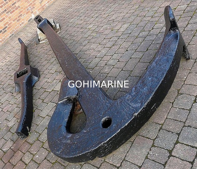 CCS, BV, ABS, LR, DNV-GL, NK, KR, RINA, RS Approved Cast Steel, Welded Steel Admiralty Anchor