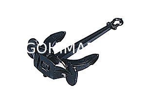 CCS, BV, ABS, LR, DNV-GL, NK, KR, RINA, RS Approved Cast Steel, Welded Steel Hall High Holding Power HHP Anchor