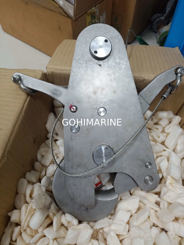 CCS, EC Approved SOLAS Standard 15-37KN Manual, Automatic Self Release Hook For Rescue Boat, Life Raft