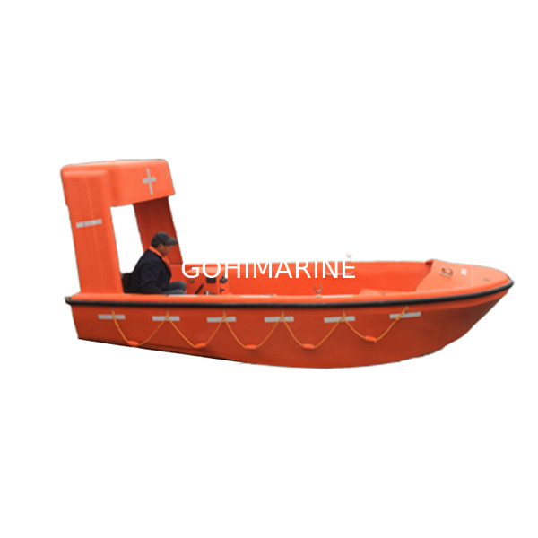 CCS, BV, ABS, DNV-GL, EC, MED Approved SOLAS 6 Persons FRP Rescue Boat