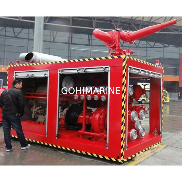 CCS, BV, ABS Approved Marine Packaged Containerized Mobile FI-FI System